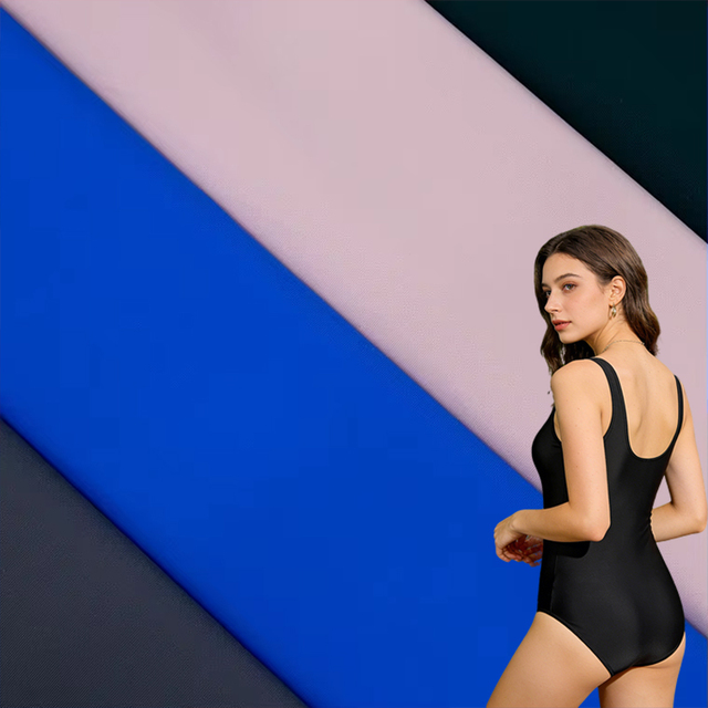 Quick Dry Full Dull Fitness Super Soft Fine High Elasticpolyamide Elastane Weft Knit Fabric for Underwear Sportswear