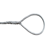 Sangle en acier à boucle continue WS21 - Sangle de levage haute résistance pour travaux en hauteur et gréement