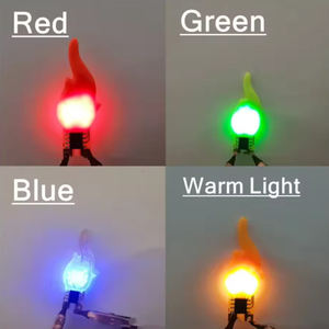 Bombillas LED <span class=keywords><strong>de</strong></span> Simulación <span class=keywords><strong>de</strong></span> Llama, Lámparas LED COB con Filamento LED y Llama Parpadeante, <span class=keywords><strong>Bombilla</strong></span> Decorativa con Tira <span class=keywords><strong>de</strong></span> <span class=keywords><strong>Luz</strong></span> - Product Image 5