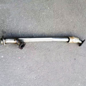 ท่อไอเสียหน้าแบบยืดหยุ่นประสิทธิภาพสูงสำหรับมิตซูบิชิ เอาท์แลนเดอร์ ปี 2007-2016 เครื่องยนต์ 3.0L V6-สแตนเลสขัดเงาแบบกระจก 1 ชิ้น - Product Image 1