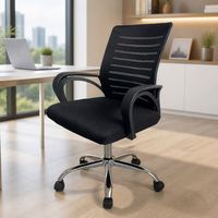 Chaise de bureau ergonomique entièrement en maille, avec appui-tête réglable, fonction inclinable, roulettes silencieuses et robustes