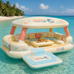 Quai aquatique spacieux qui crée un espace de plaisir pour toute la famille, sûr et fiable pour une utilisation en extérieur. - Product Image 3