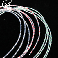 Cable de Altavoz YIVO XSSH FP-603 HIFI, Cable de Alta Fidelidad de Estructura Abierta, Baja Interferencia, Antienvejecimiento, Chapado en Plata 4N OFC, Cable a Granel para DIY OEM