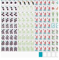 Blaues Amerikanisches Mahjong-Set, Elegante Acryl-Steine, Trendiges Urlaubsgeschenk für Frauen