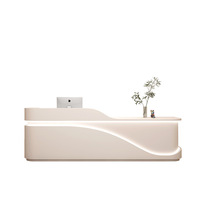 Mostrador de Recepción LED Diding DD26-239 para Salón de Belleza, Tienda de Ropa, Consultorio Dental, Clase de Danza, Empresa