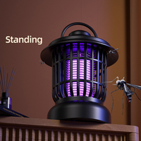 Lampe anti-moustiques électrique avec lumière LED UV, étanche IP68, interrupteur tactile