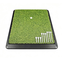 Tapis de frappe personnalisé, base en caoutchouc antidérapante haute résistance, remplacement de gazon synthétique long/court, tapis de frappe de golf