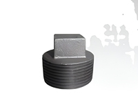 RUIHENGJUN Raccord coudé mâle fileté NPT Classe 150 en fonte malléable, hexagonal rétro, pour bricolage