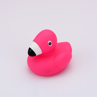 Mini figurines de flamants roses en vinyle pour maison de poupée, micro-jardin féerique, paysage d'aquarium, jouets miniatures promotionnels