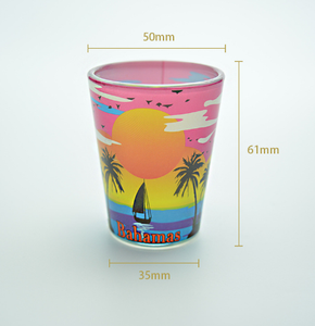 Logotipo personalizado Vaso de chupito a granel Original Dubai Souvenirs Sublimación 2oz Tequila Mini <span class=keywords><strong>Vasos</strong></span> de chupito para Bar Fiesta - Product Image 3