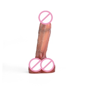 FAAK High Quality Giant extra <b>Large</b> Artificial Silicone Dildo Big Suction <b>Cup</b> Dildo Penis Sex Toy - Product Image 5