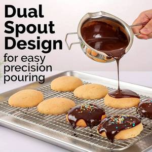 Offre Spéciale Double Chaudière Pot En Acier Inoxydable Casserole pour Fromage Beurre Chocolat Bonbons Fondre Cuisine Coupe Utilisation Métal - Product Image 4