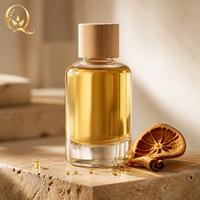 Huile Essentielle de Petitgrain QIRAN en Vrac, Pure et Naturelle, Huile d'Agrumes (Citrus Aurantium) pour Matière Première Cosmétique, Diffuseur, Parfum, OEM Disponible