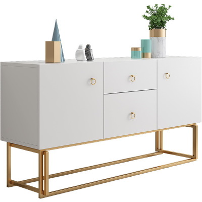 Скандинавский домашний шкаф для гостиной с выдвижными ящиками, декоративный комод с пятью дверцами для дома на заказ