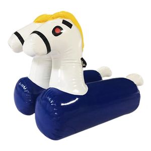 Poney gonflable extérieur Hop emballant le Derby/jeu gonflable de course de chevaux de Derby d'amusement pour des enfants et des adultes - Product Image 1