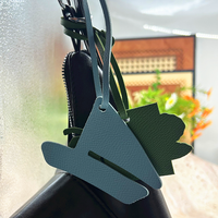 Porte-clés de sac en cuir, souvenir de voyage, avec pendentif Hôtel Burj Al Arab, Dubaï, monument des Émirats arabes unis