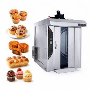 Horno de cocción comercial automático finlandés Pulla, horno rotatorio de aire caliente para bolillo mexicano, horno rotatorio para ensaimada española para panadería - Product Image 1
