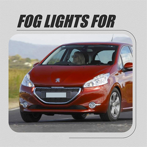 Feux de brouillard avant drl Kit de phares de conduite pour <span class=keywords><strong>peugeot</strong></span> <span class=keywords><strong>208</strong></span> 2013 2014 2015 2016 2017 <span class=keywords><strong>2018</strong></span> - Product Image 2