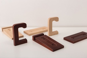 Support mural multifonctionnel en bois moderne, non pliable, idéal comme cadeau pour les <span class=keywords><strong>cyclistes</strong></span>, peut être utilisé dans les salons, les garages. - Product Image 3