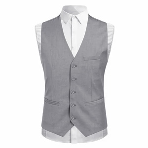 Trajes de Negocios para Hombre BMT 04-3 al por Mayor, 3 Piezas, Corte Regular, Cuello de Solapa, Trajes de Gala Sólidos para Bodas y Padrinos - Product Image 6