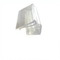 Bande de données pour supermarché, pour affichage des étiquettes de prix sur rail d'étagère, en PVC plastique, épaisseur 0,6 mm, taille 1000 mm, couleur personnalisée, pour magasin de détail