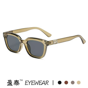 แว่นตา แว่นกันแดด กรอบพีซีสีม่วง ป้องกันรังสียูวี 400 สำหรับทุกเพศ - Product Image 2