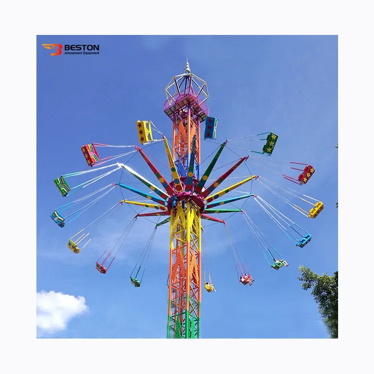 Fairground Attraction Flying Tower Rides Amusement Park Product