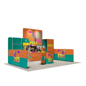2024 NEW Custom Trade Show Booth Aluminium portable promotion advertising tradeshow display equipment trade show booth