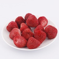 Hoogwaardige 100g/zak Gevriesdroogde Aardbeien Natuurlijk Voedsel Aardbeienchips Gevriesdroogd Fruit Chinese Snacks