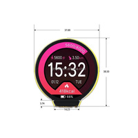 ESP32-C3 1,28 Zoll Runddisplay 240*240 IPS LCD Kapazitiver Touchscreen TFT-Modul WIFI für Entwicklungsboard Dual