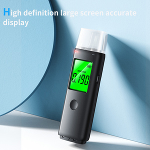 FZW HM-01 <span class=keywords><strong>Alcootest</strong></span> Rechargeable de Qualité Professionnelle Portable pour Usage Personnel et Professionnel Noir Compact - Product Image 5