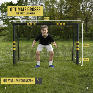 Porta da Calcio Super Resistente in Acciaio per Allenamento 180X120X60CM - Product Image 4