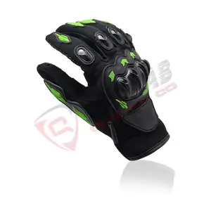 Motor Racing Biker Gloves With Full Wrist Protection