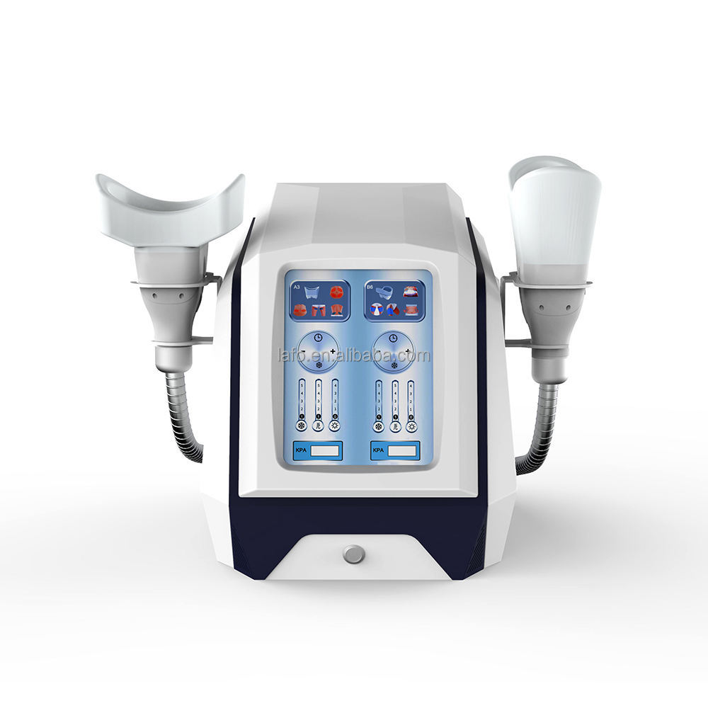 360 Degree Cooling Cryo 2 Handles Cryo Cryotherapy Fat lipolysis Criolipolisis Machine with different cryo cups LF-268A