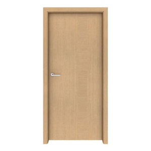 Porte de chambre moderne américaine minimaliste en <span class=keywords><strong>bois</strong></span> massif écologique Finition en mélamine Portes intérieures prémontées de style contemporain - Product Image 2