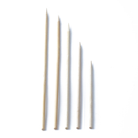 Brochettes de bambou jetables Vente en gros pour brochettes d'agneau barbecue Oden Haws confits Bâtonnets de bambou jetables