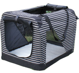 Складная переноска для путешествий с лямками, мягкая сетка, ящик для собак, стальная рама, домашний ящик из мягкой сетки - Product Image 5