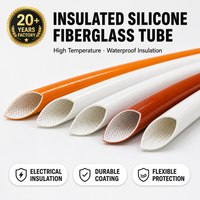 Gaine en fibre de verre gainée de silicone pour l'isolation des câbles à haute température et la protection des fils industriels