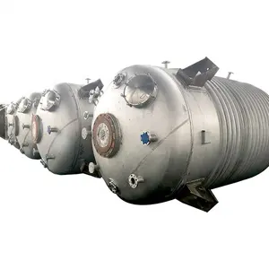 5000l Stainless Steel Phenolic Resin Limpet Coil Pipe Reactor