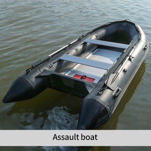<span class=keywords><strong>Bateau</strong></span> de pêche extérieur gonflable en aluminium épaissi Hypalon kayak PVC pour 2 personnes Bateaux à rames pour la pêche - Product Image 5