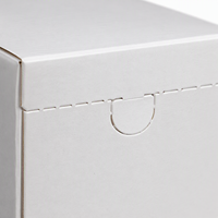 Boîte cadeau pliable avec languette d'ouverture, en carton ondulé, avec impression personnalisée pour les cadeaux haut de gamme et l'emballage de cadeaux par abonnement