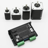 Kit de pilote de moteur pas à pas Nema17 0.4Nm 0.5Nm 0.6Nm 42mm, moteur pas à pas hybride, kit de contrôleur CNC