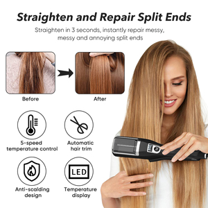 Plancha de pelo 2 en 1 con removedor de división automático de buena calidad - Product Image 2
