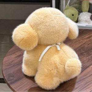 Peluche de Perro Seguro y Suave para Niños Pequeños, Cachorro Dorado Abrazable con Babero, Perfecto para Baby Showers, Guarderías y Jardines de Infancia - Product Image 5