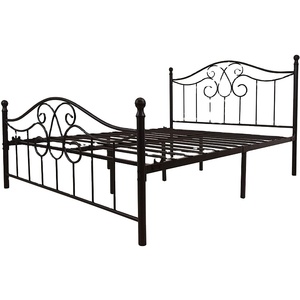 Latest Designs Double Iron Steel Metal <b>Bed</b> Bedroom Furniture Bunker <b>Bed</b> Double Metal <b>Bed</b> Frame - Product Image 5