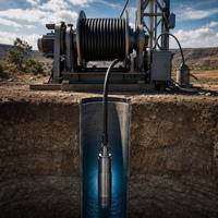 Cable de alimentación sumergible industrial de 50 bar, 0.6/1kV, cobre estañado, cubierta CSM, aislamiento flexible de EPR, hermético, para bomba de pozo profundo