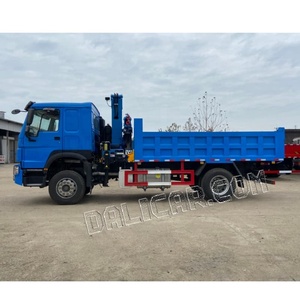 משאית עפר סינית מדגם Howo 4x2 עם מנוף זרוע מפרקית 6.3 טון למכירה - Product Image 4