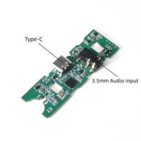Module de microphone de surveillance haute fidélité Hi-Fi à large bande (20Hz-20kHz) avec conception PCBA pour captation audio, personnalisable OEM