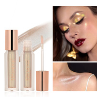 Highlighter liquide scintillant 6 tons, longue tenue, éclatant, multi-usages, 6 nuances, OEM ODM, marque privée, logo personnalisé, vente en gros