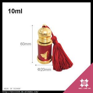 Calidad garantizada Botella de vidrio de moda Hermosa botella de aceite de perfume con flecos para uso familiar - Product Image 2